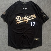 欧美街头BBOY潮流速干棒球服短袖 嘻哈hiphop街舞T恤宽松oversize