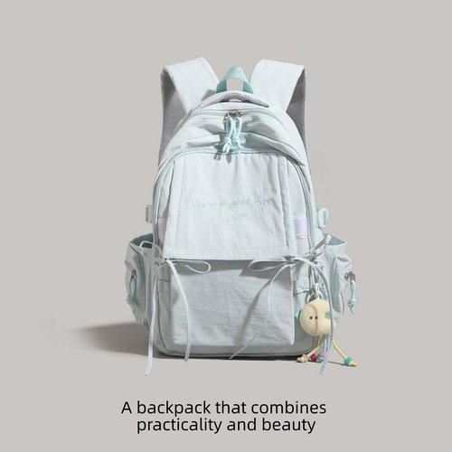 韩系大容量书包初中生双肩包