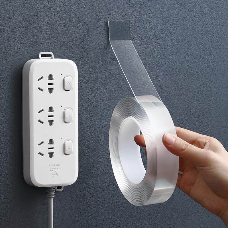 新疆包邮排插固定器强力插板插座拖线插线板墙面免打孔墙上贴插排