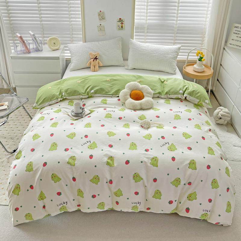 新疆包邮纯棉被套单件夏季单人1.5x2.0米家用双人薄款200x230简约