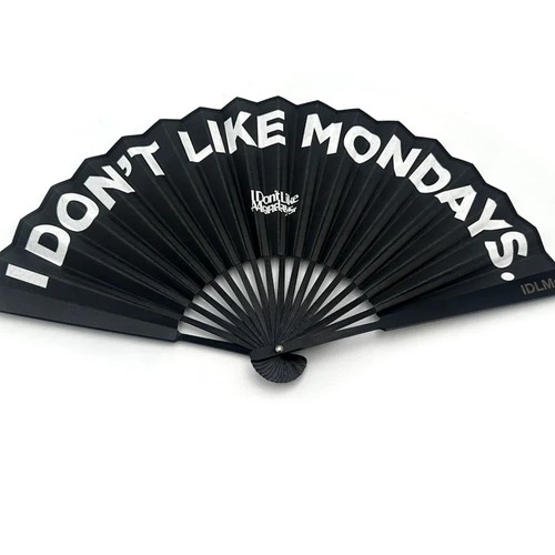 I Don't Like Mondays.乐队折叠扇