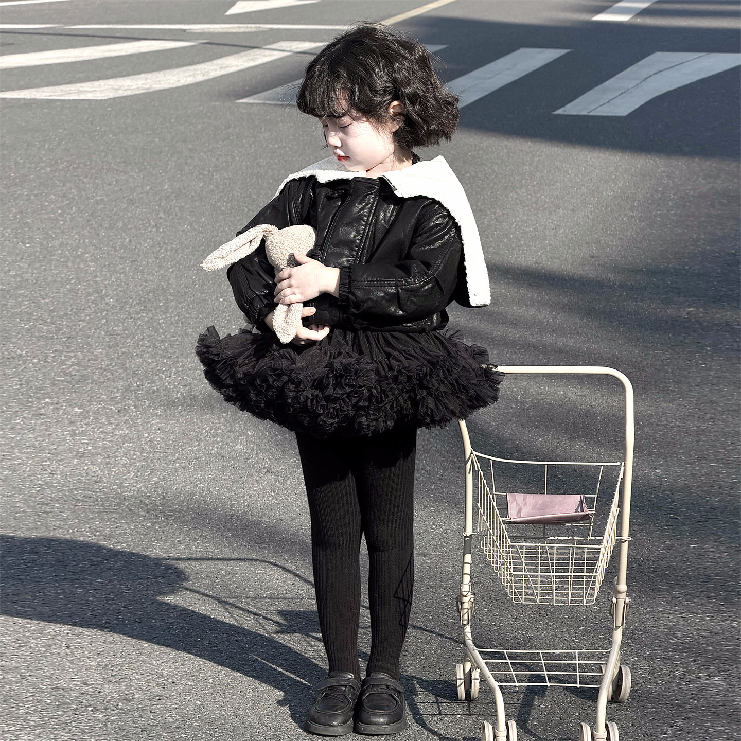 WONIU巨柔软~女童皮衣外套大翻领洋气保暖儿童夹克棉服夹棉加厚,童装/婴儿装/亲子装,皮草/仿皮草,淘宝优惠券,粉丝福利购,淘宝优惠卷