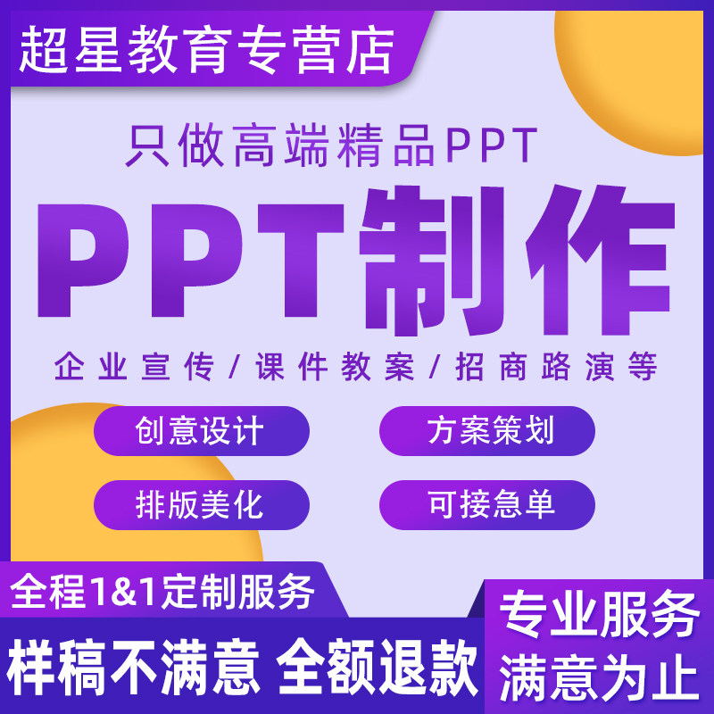 ppt制作代做美化修改定制工作汇报企业宣传路演讲说课课件述职图片