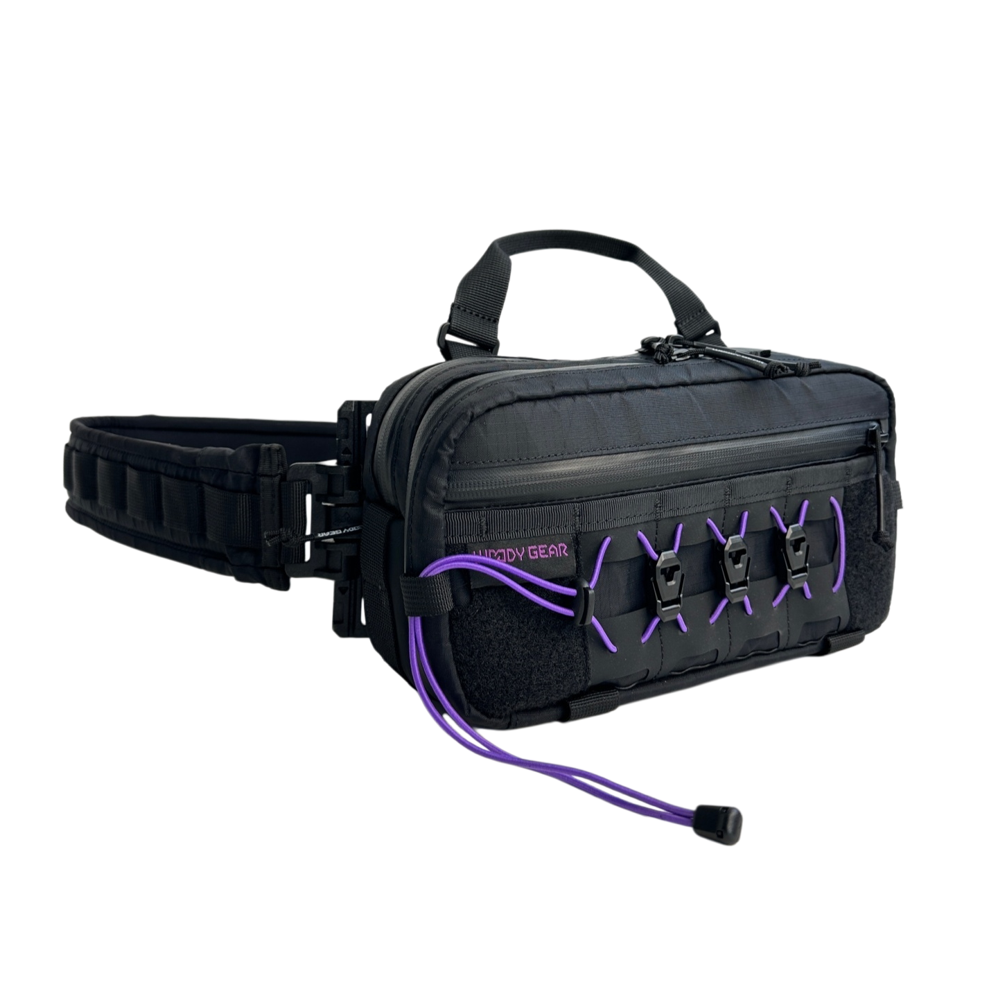 WOODYGEAR 机能斜挎包战术腰包城市通勤户外胸包多功能快拆单肩包