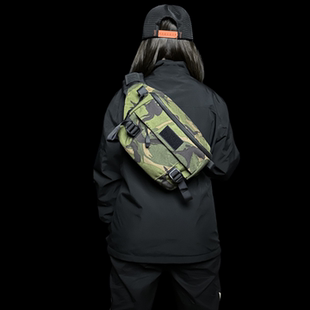 鹤立工业路亚腰包女后背包斜挎包单肩包多功能户外腰包男士 斜挎包