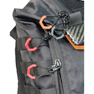 拉链绳机能包磁吸扣拉绳拉链尾绳 拉头把 拉尾绳环形改装 拉链拉尾