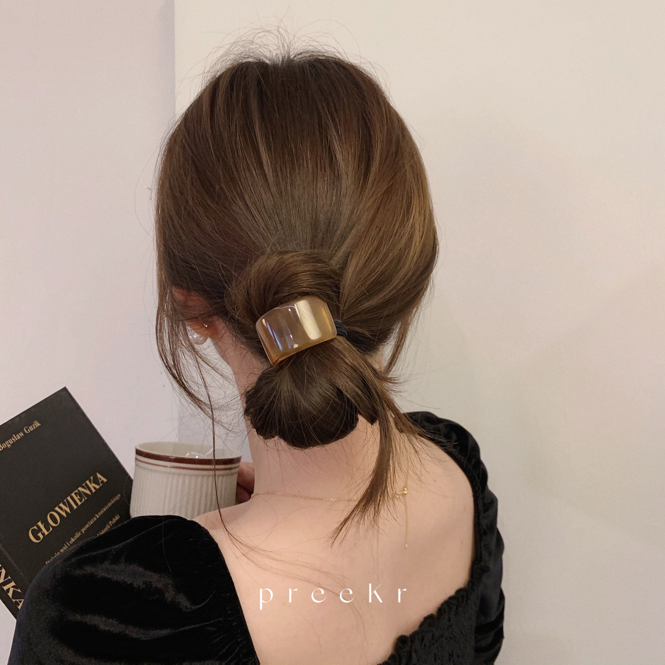 发圈头绳皮筋半圆发绳韩风ins