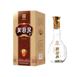 【品牌直供】蒙特泉元宝浓香型纯粮食高度白酒52度500ML*6瓶/箱