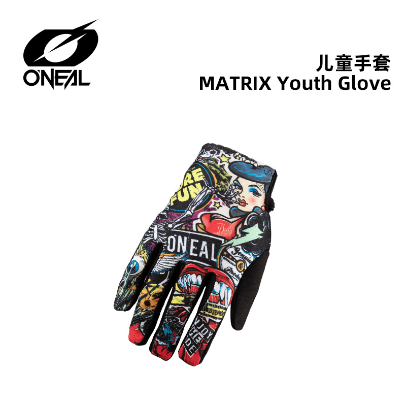 ONEAL摩托手套全指儿童骑行