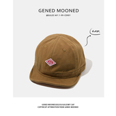 日系复古街头黑色工装 帽短檐软顶百搭遮阳防晒棒球帽子男女夏季 潮