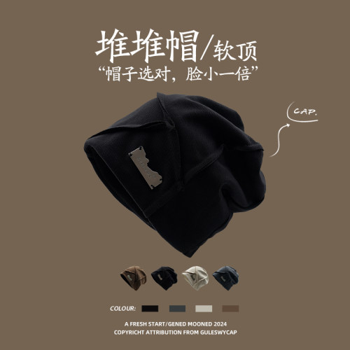 GULESWYCAP金属标复古冷帽男女