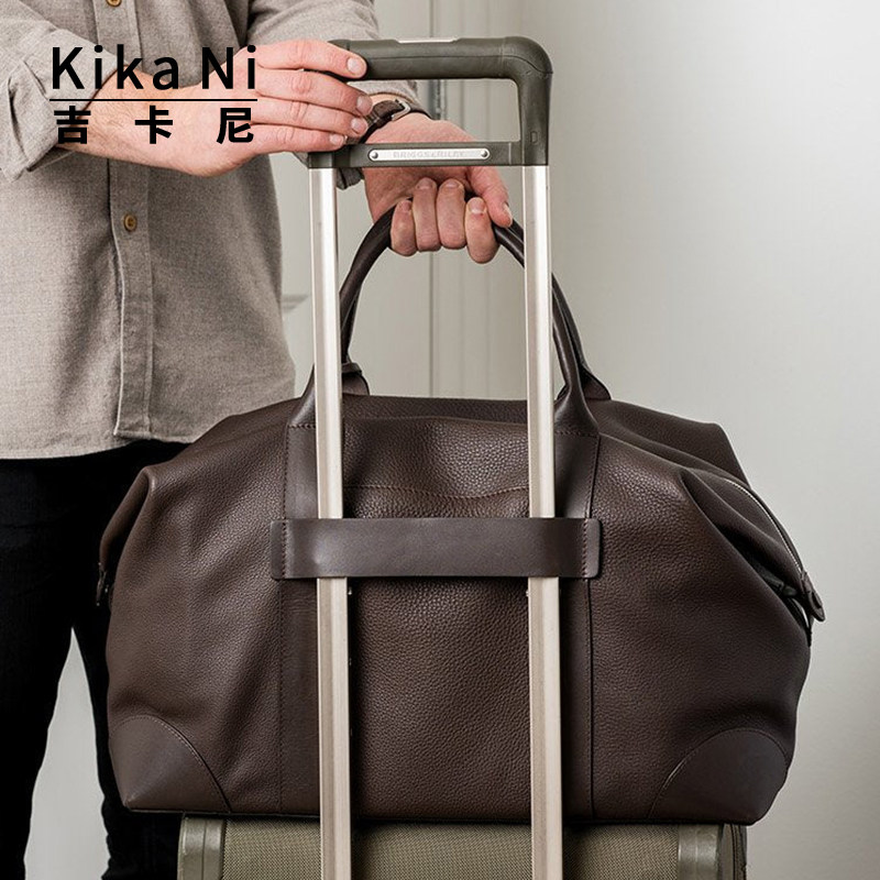 吉卡尼 真皮男包波士顿旅行包大包斜挎单肩包机场登机包旅游出差,箱包皮具/热销女包/男包,旅行袋,淘宝优惠券,粉丝福利购,淘宝优惠卷