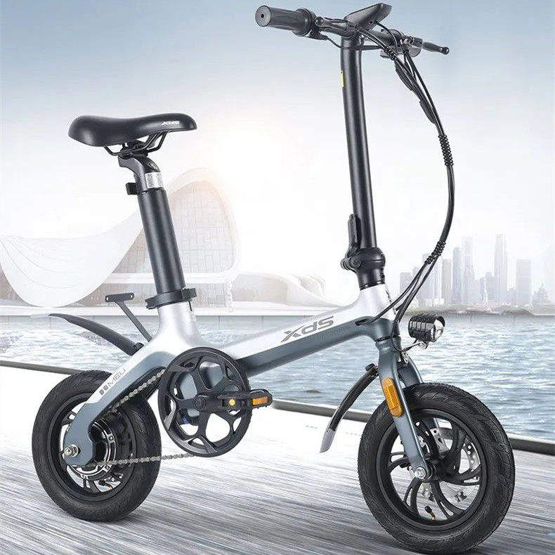 xds喜德盛meli锂电池便携迷你电动助力自行车镁合金代驾代步12寸