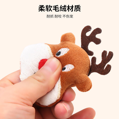 猫狗圣诞玩具麋鹿姜饼人圣诞老人