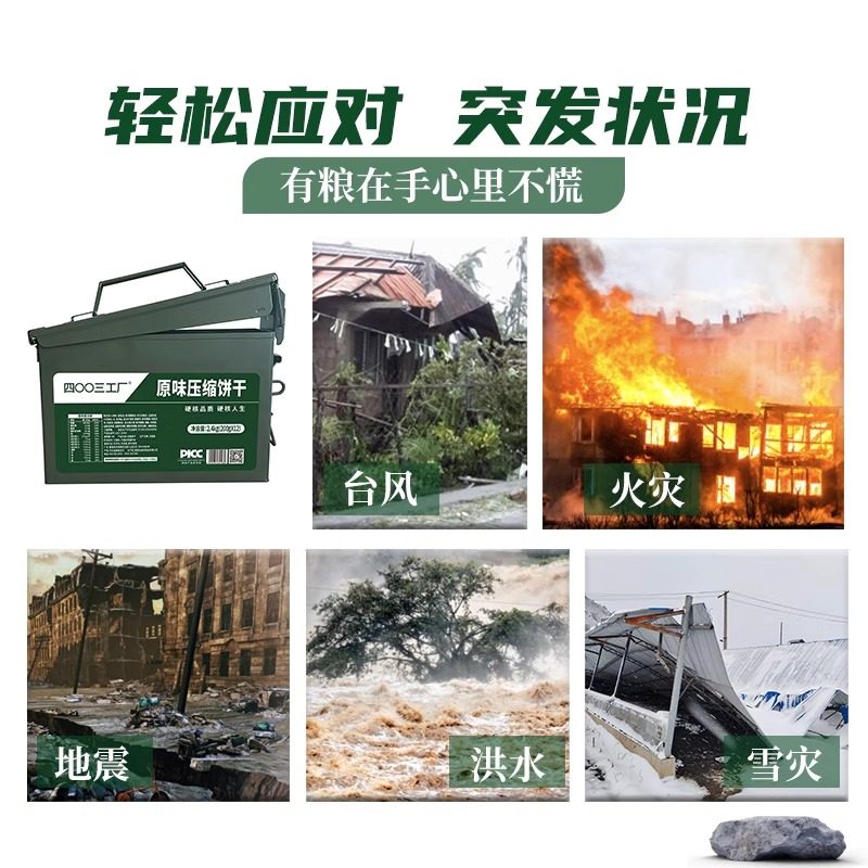 4003工厂压缩干粮家庭应急储备