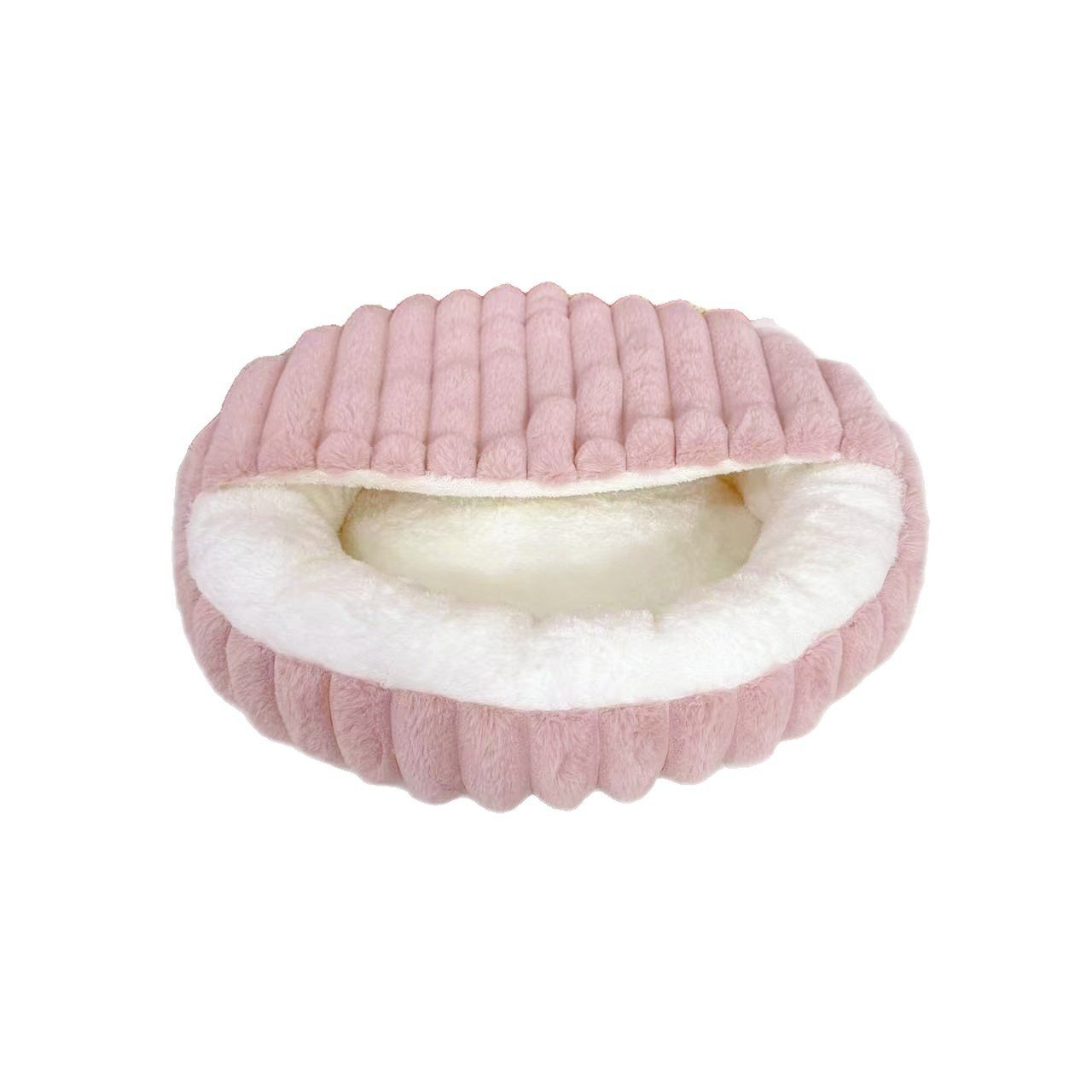 新款圆形毛绒狗窝猫窝加厚保暖宠物窝猫咪小型犬狗可机洗加高,宠物/宠物食品及用品,猫笼子/猫别墅,淘宝优惠券,粉丝福利购,淘宝优惠卷