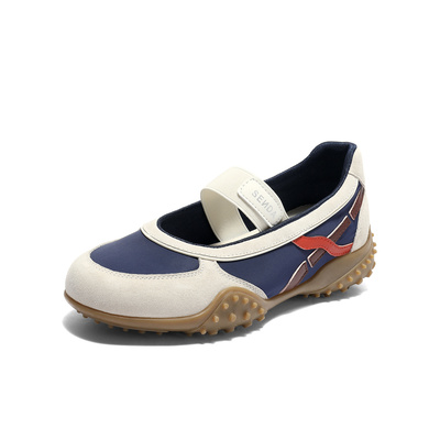 森达2025秋季新款玛丽珍女款运动风厚底户外休闲鞋ZTH31CQ5