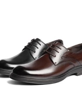 百丽一脚蹬商务鞋男士2026新款春季商场款牛皮革正装皮鞋8YJ02AM6