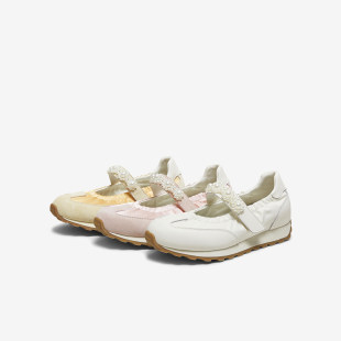 新款 女休闲百搭运动玛丽珍鞋 GVU01CQ5 2025秋浅口单鞋 TATA他她女鞋