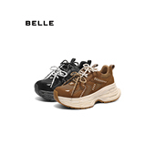 百丽休闲舒适老爹鞋 女2024秋新户外运动鞋 B2283CM4