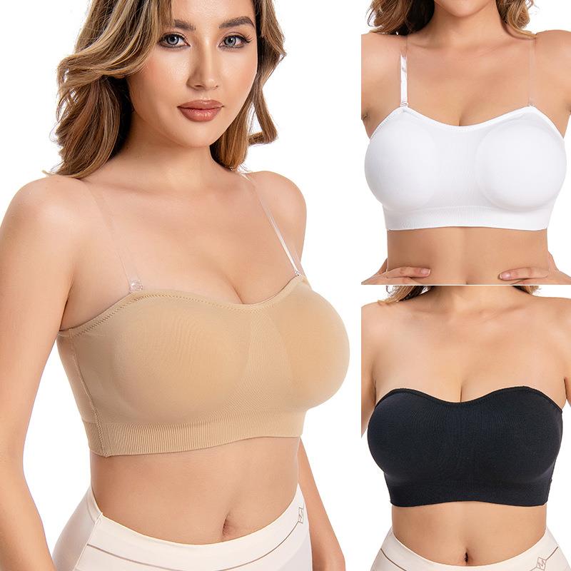 off-shoulder size and non-slip gathered top for strapless