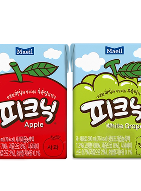 苹果汁韩国果汁饮料每日整箱0脂