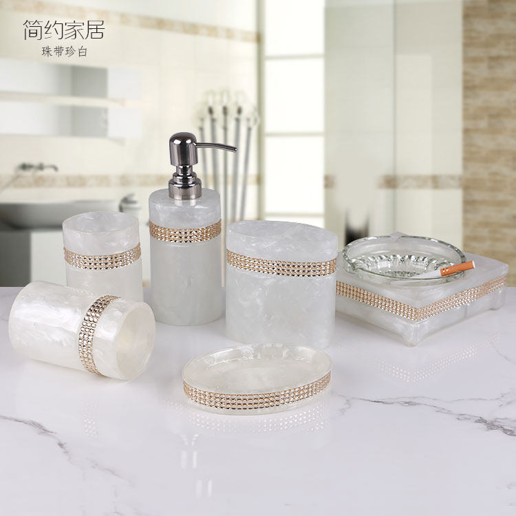 European style originality resin Wash and rinse Kit Luxurious Five-piece bathroom Toiletries lovers Wedding Cupsin the Family/Personal Cleaning Tools , Sanitary appliances/Bathroom accessories , Toiletries Kit  category - from Buy2taobao.com to provide professional Taobao agent buy service