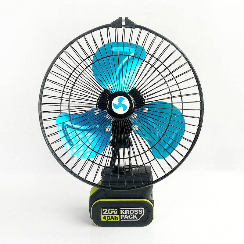 适用WORX威克士款锂电池11寸金属风扇两档垂钓户外露营带USB口