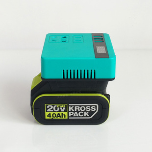适用WORX威克士款锂电池逆变器充电宝插口18v20v变220v智能变压器