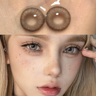 爱丁堡美瞳日抛10片装大直径小一次性30片混血款隐形眼镜正品官网