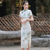 名媛旗袍2026年新款 少女气质高端复古民国风高级感显瘦优雅 年轻款