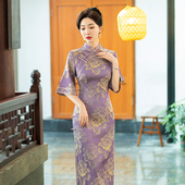 复古民国风老上海旗袍2026年新款 气质高端日常可穿性感显瘦连衣裙