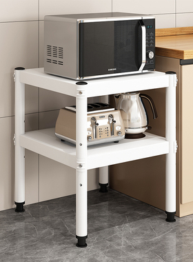 货架置物架两层厨房客厅玩具杂物收纳架子仓库小架子白色黑色清仓