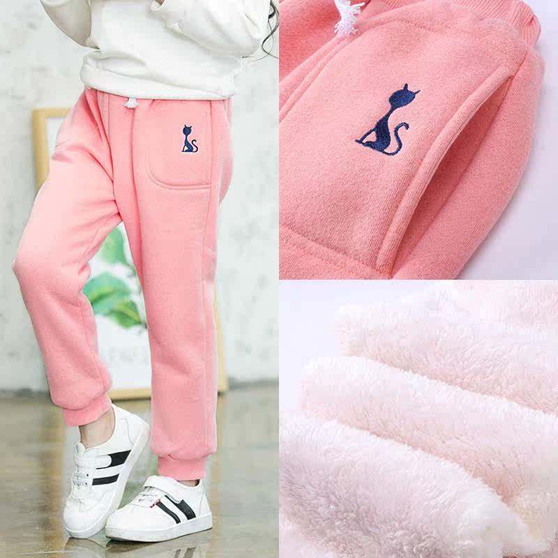 2儿童3小孩子4女童加绒休闲裤加厚5冬季6棉裤7女宝8女孩的裤子9岁|ruв категории Женская одежда, брюки, брюки - от Buy2taobao.com для оказания профессиональной услуги покупки агента Taobao