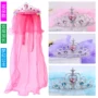 Bánh set headband cô gái siêu cổ tích cung cấp ren hiển thị công chúa sợi trẻ em đầu trang sức trẻ em mạng che mặt - Sản phẩm Đảng / Magic / Hiệu suất đồ hóa trang