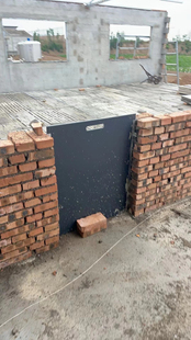 猪圈门砌砖猪栏门卡槽热镀锌养殖场耐酸耐碱耐腐韧性强可定做尺寸