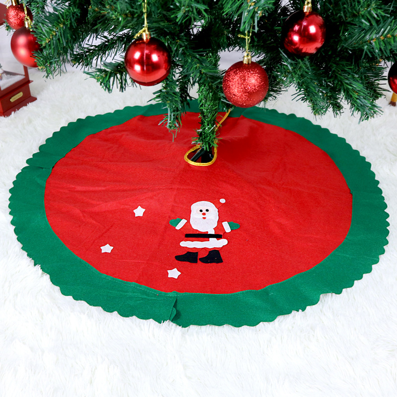 Christmas tree bottom apron non-woven fabric圣诞树底部围裙