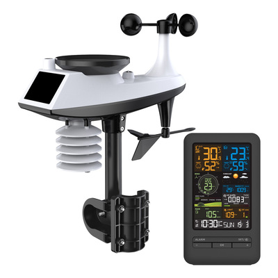 Tuya Graffiti WiFi Smart Weather Station Alarm Clock气象站