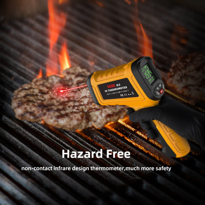 high temperature infrared thermometer -50 ° C to 1400 ° C