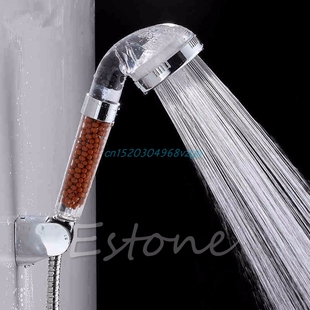 Shower Head Filter Water Ionizer Removes Chlorine 1pc 4in1