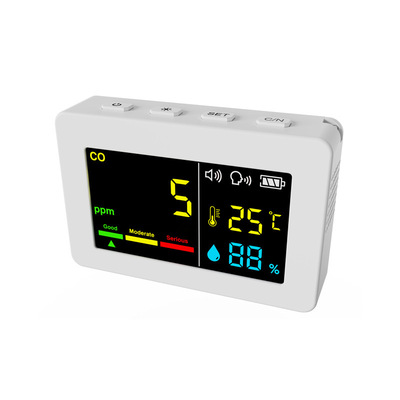 Carbon monoxide CO temperature and humidity monito空气监测仪