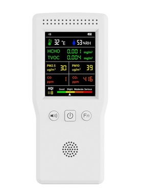 9-in-1 air quality detector, handheld formaldehyde detector