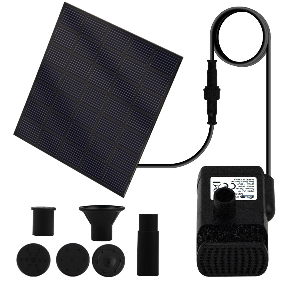 Pet water dispenser soilless cultivation solar water pump