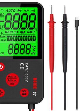 Large screen multimeter, ultra-thin digital multimeter万能表