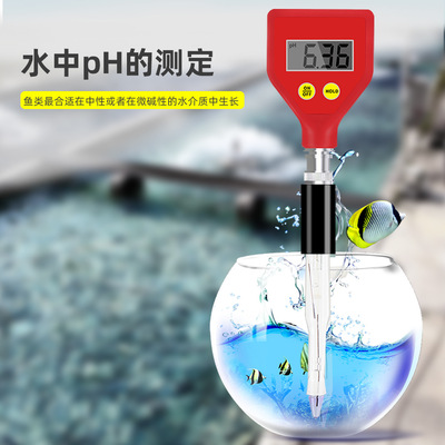 Portable high-precision pocket sized digital soil acidity me