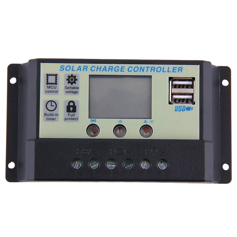 New 20A 12 24V Solar Charger Controller Panel Regulator