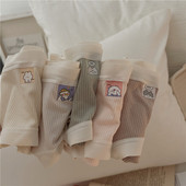 5条莫代尔内裤 女无痕中腰日式 可爱卡通甜美柔软透气少女学生三角