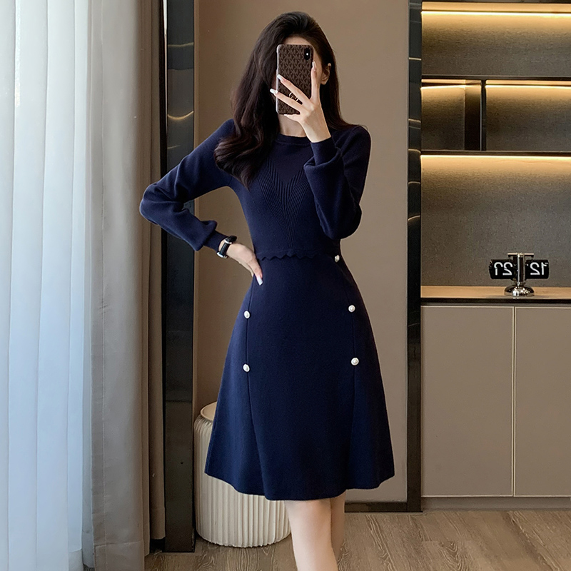 法式小众复古设计显瘦短款连衣裙