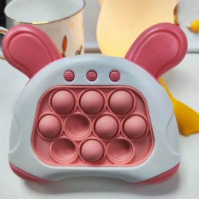 Children Quick Push Pop Light Up Game Machine Kids Quickly E