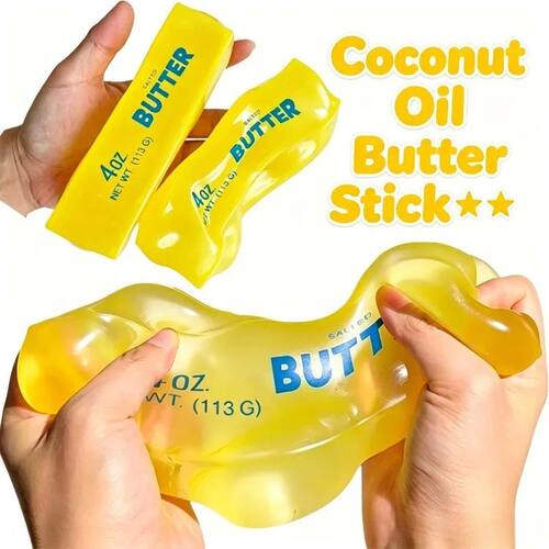 Coconut Oil Cheese Butter Stick Squishy Blind Box Moldable S